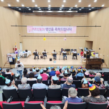선배시민 소리랑 공연봉사단 9월 …