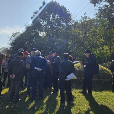 제2차 풍수지리 현장학습 진행