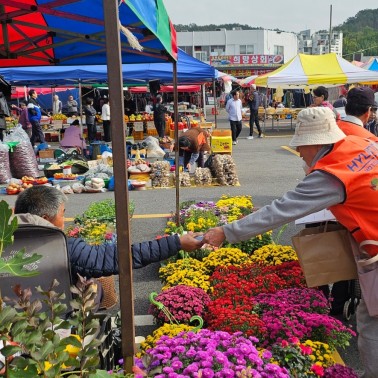 예노 시니어 프렌즈 봉사단 10월…
