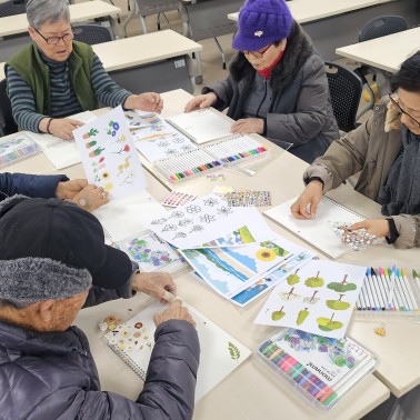 겨울 청춘학교 '나만의 달력 만들…